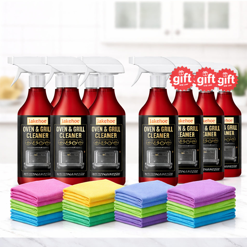 🧼 Buy 5 get 5 free✨ Oven & Grill Cleaner Spray – Dissolves Grease in 5 Mins, No Scrubbing & Eliminates Odors 🔥 21 Reviews
