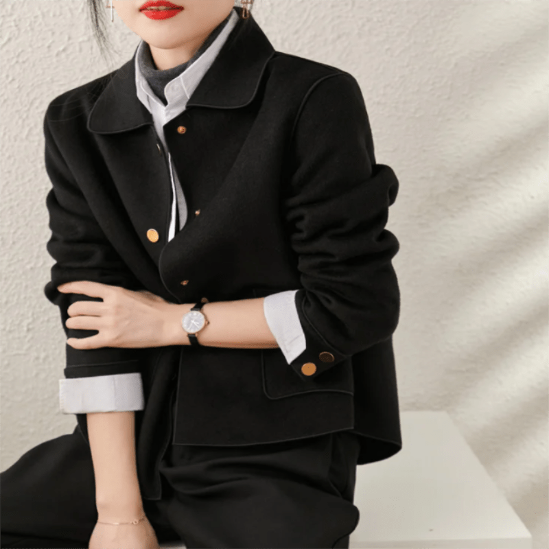 📢📢30% OFF !! ⏰Women's Fashion Short Fall Reversible Coat