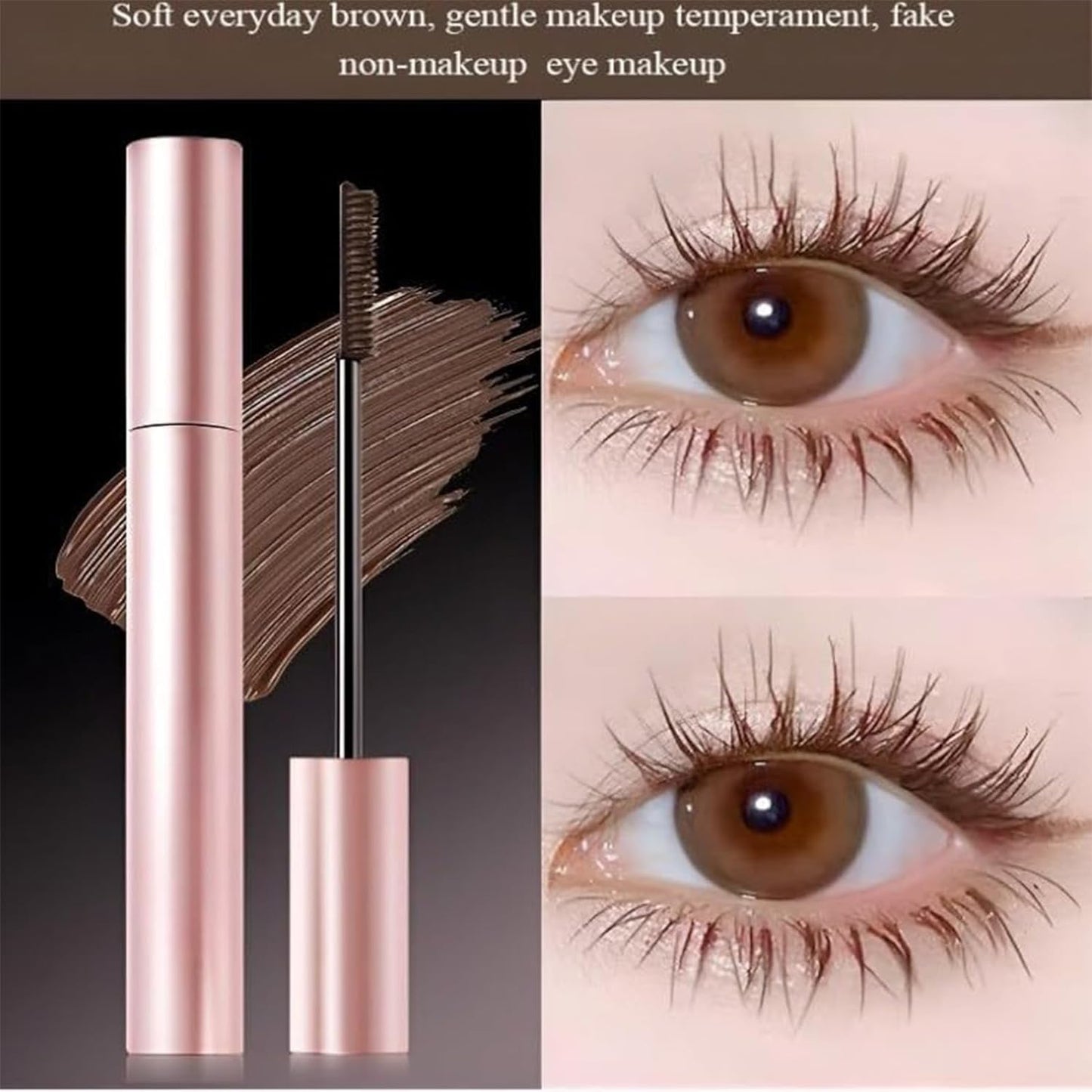 π’π’50% OFF !!β°β° Waterproof and stain-proof eyelash mask, lengthens and wrinkles with lasting effect.