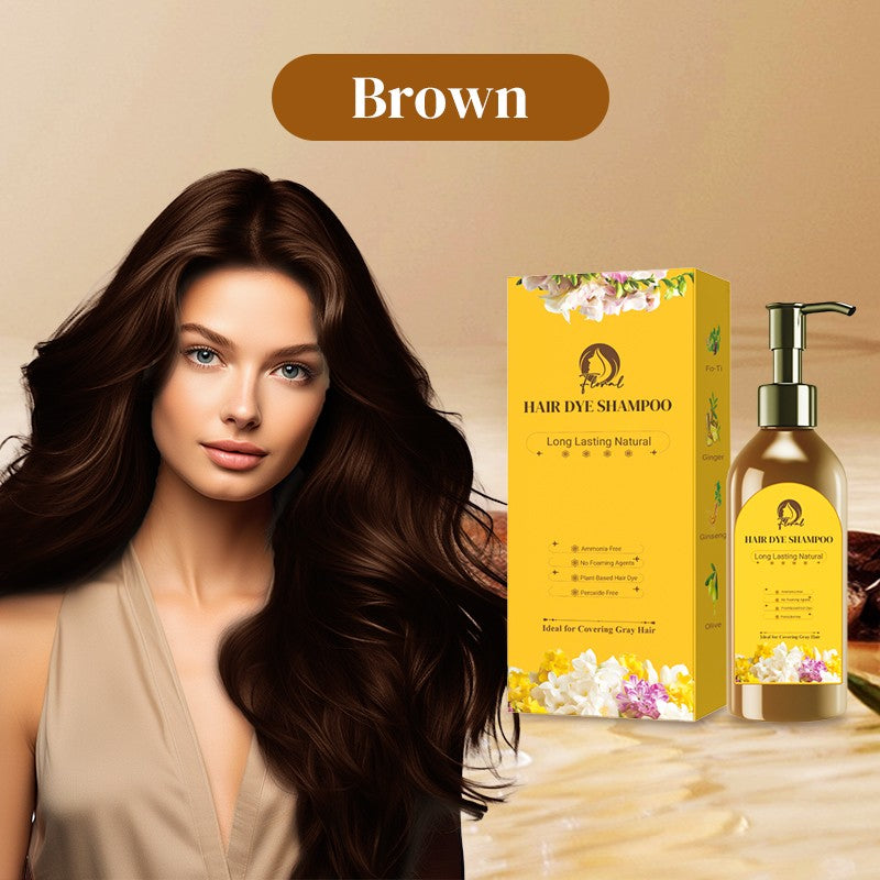❤️🔥Hot Sale 67% OFF✨Long Lasting Natural Hair Dye Shampoo