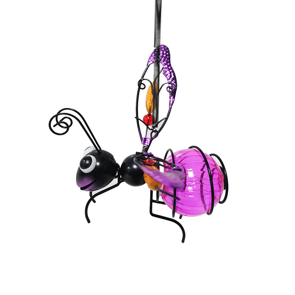 🐜🐝Outdoor Hanging Solar Bee Light