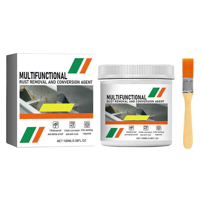 📢📢Buy 5 get 5 free⏰Multifunctional Metal Rust Remover & Converter – Removes Rust, Seals Metal & Prepares for Paint 🛠️🛡️
