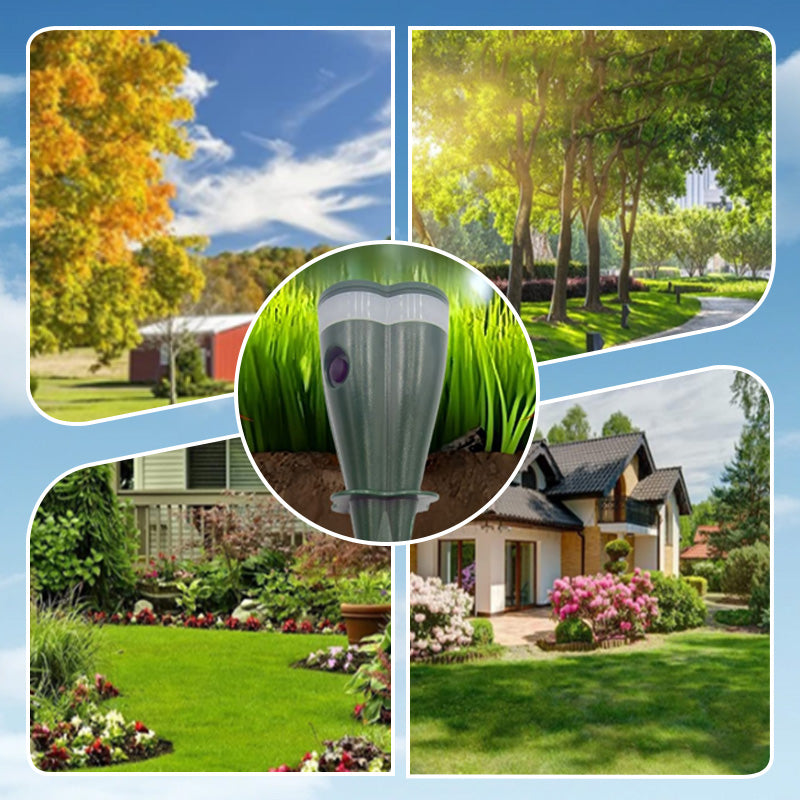 📢📢Buy 2 Get 1 Free⏰🌸 Solar Powered Waterproof Screw Mole Repellent
