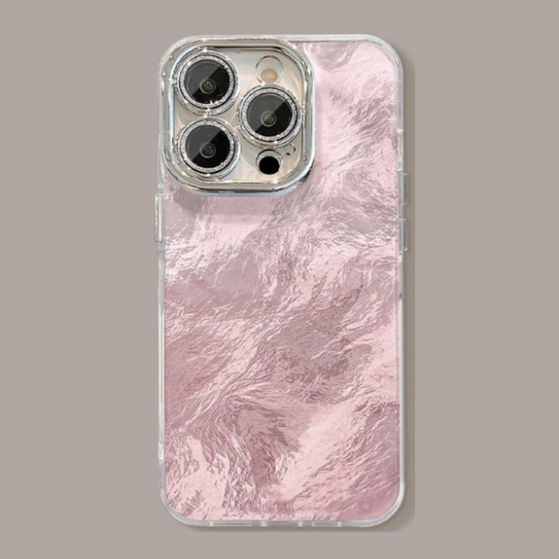 Gradient Phone Case with Stand & Chain for iPhone Series