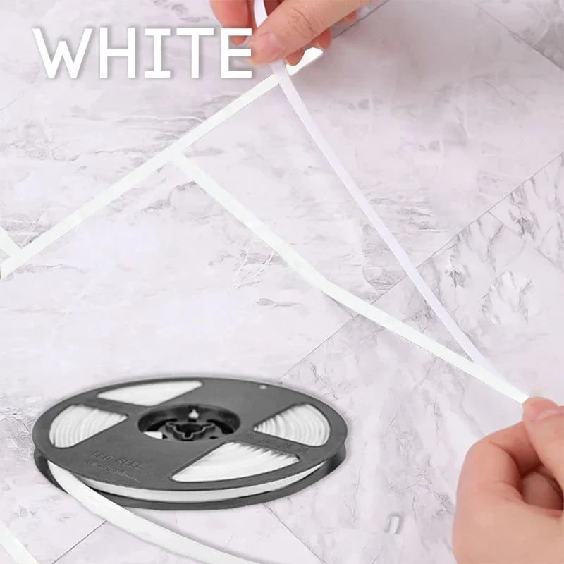📢📢40% OFF !! ⏰🌸💖 Ceramic Tile Gap Mildewproof Waterproof Self-Adhesive Caulk Strip 🛠️✨ – No More Dirty Gaps! 🚫🦠 Easy DIY, Long-Lasting Seal for Tiles, Sinks & Tubs 🚰🧼💧😍🔥