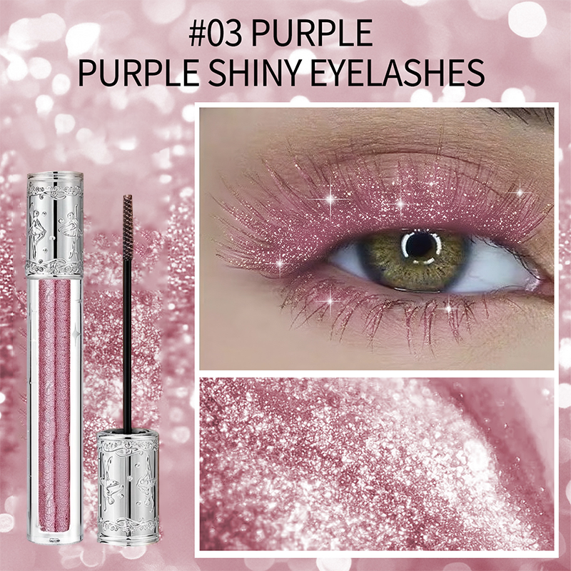 📢📢60% OFF !! ⏰Waterproof Glitter Long-lasting Mascara