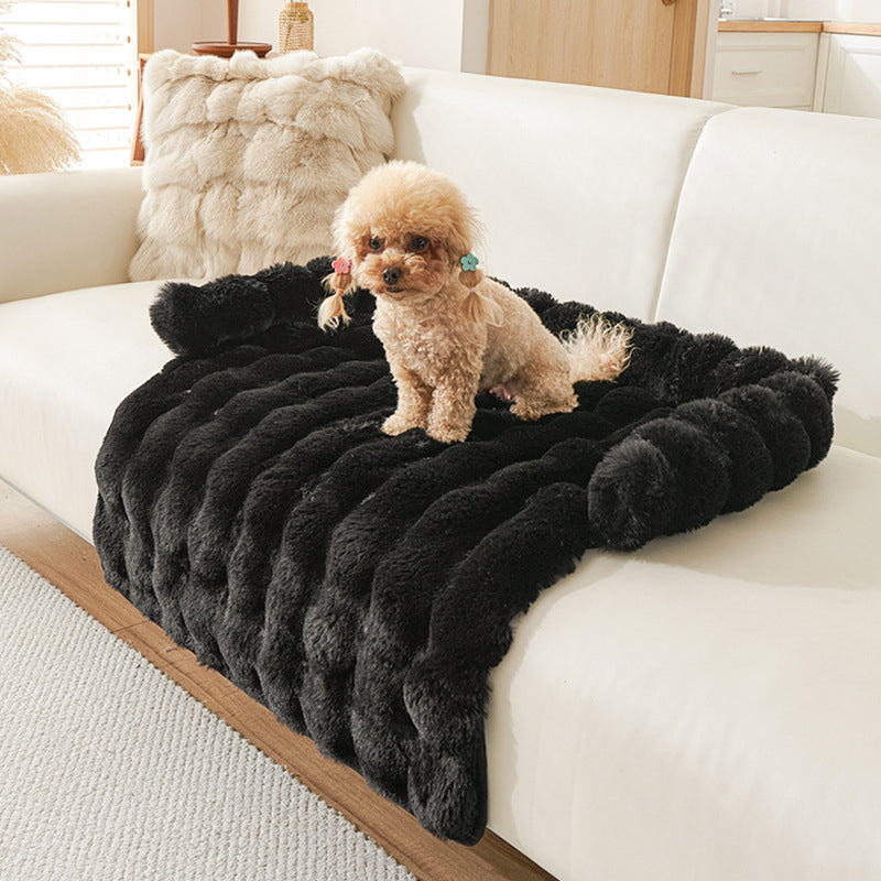 📢📢50% OFF !! ⏰Thickened Warm Non-Slip Pet Bed with Edge
