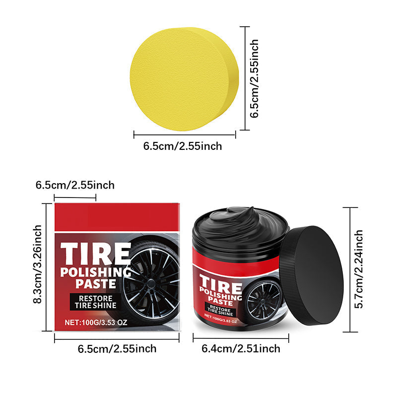 🔥Hot Sale Deals-Wheel Shine Balm with Sponge Applicator