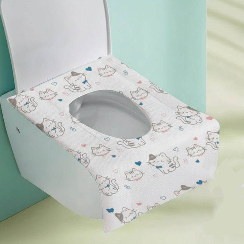 π½ BUY 1 GET 1 FREE! β¨ Disposable Waterproof Toilet Seat Covers Pack β Hygienic, Comfortable & Perfect for Travel & Public Restrooms π§³