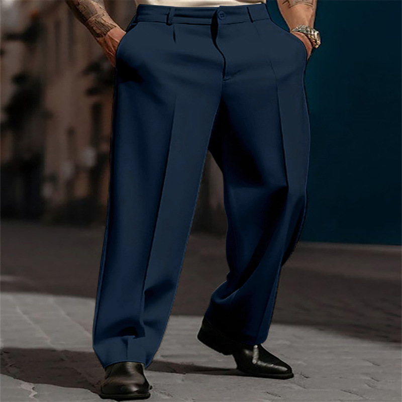 📢📢50% OFF !!!⏰Men’s Casual Pleated Wide-Leg Pants