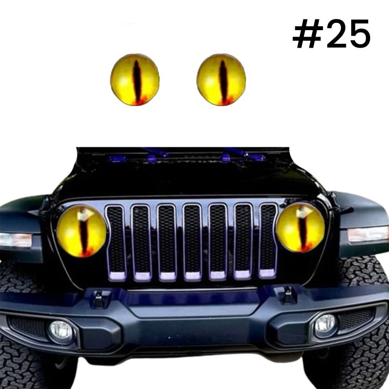 📢📢50% OFF !!!⏰Beast Eyes Headlight Decals (1 Pair)