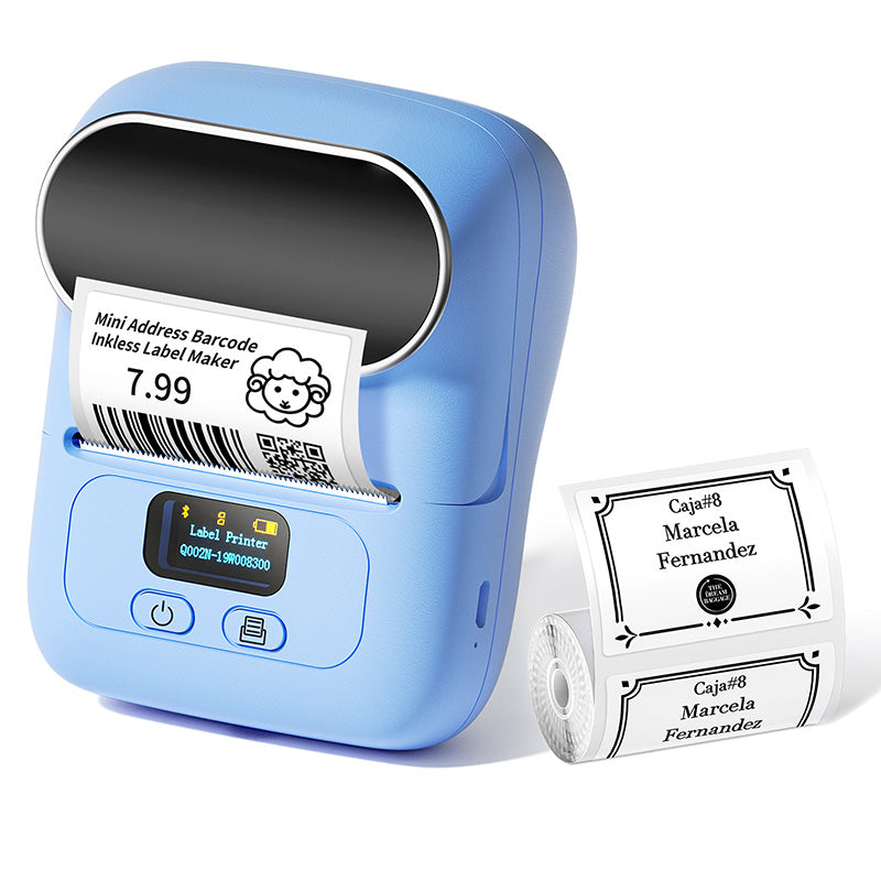 Creative Gift - Portable Wireless Thermal Label Maker Printer