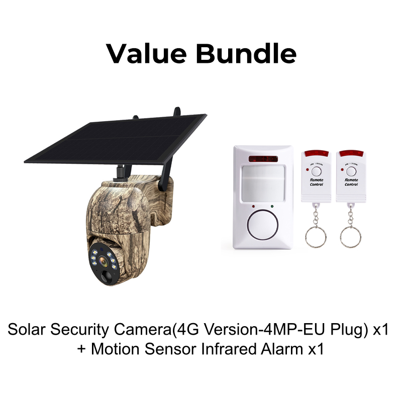 📢📢40% OFF !!!⏰Solar-Powered PTZ Security Camera