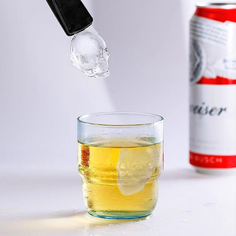 📢📢30% OFF !! ⏰DIY Silicone Skull Ice Cube Tray🥃🧊