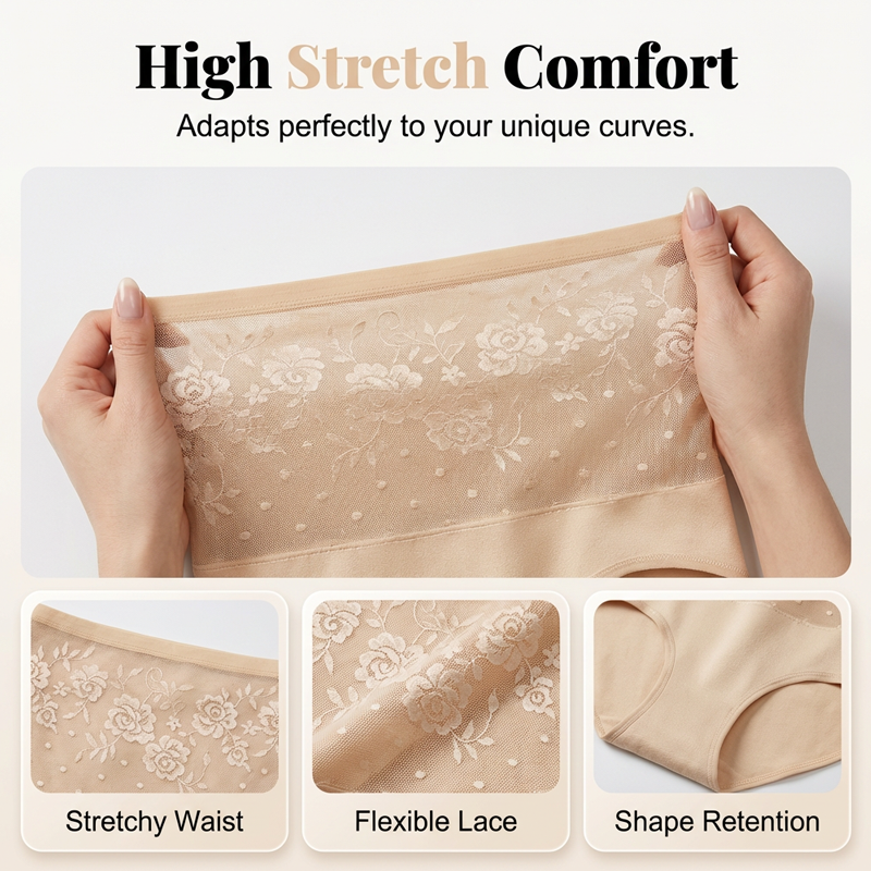 π Women's High-Waisted Panties β Soft & Comfortable, Full Coverage, Everyday Essential π