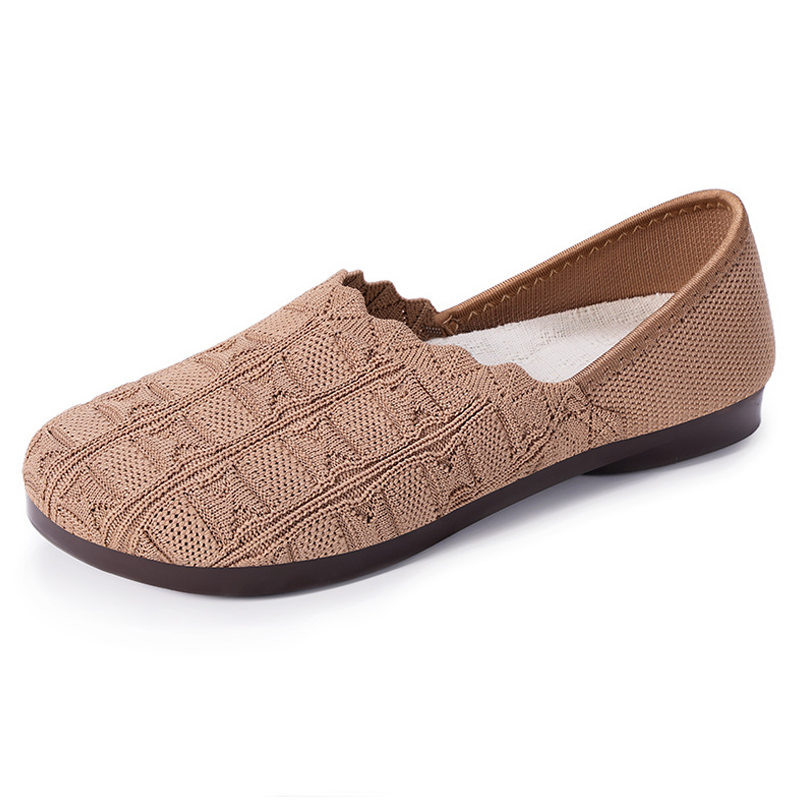 📢📢40% OFF !! ⏰Women's Breathable Woven Slip-On Flats🥿