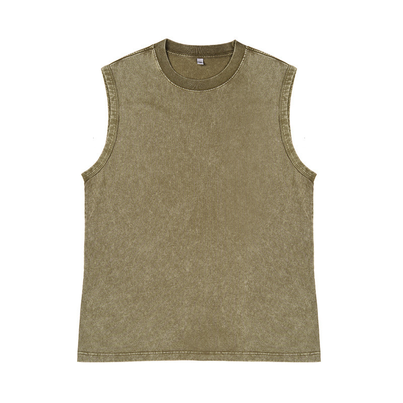 📢📢30% OFF !! ⏰Men's Vintage Wash Sleeveless Tank Top