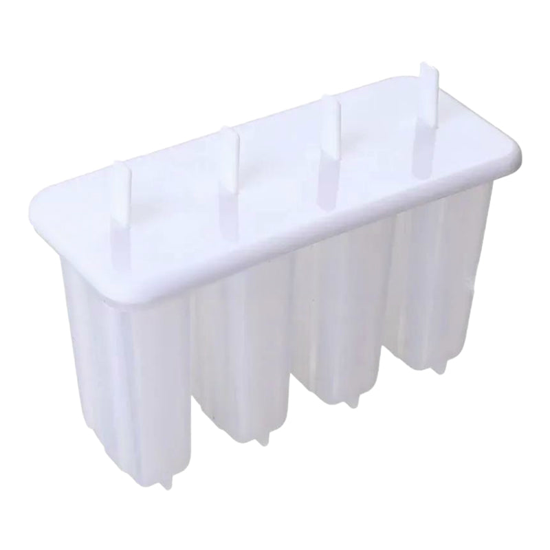 🔥New Hot Selling❤️🔥4-Cavity Popsicle Mold with Lid and Sticks