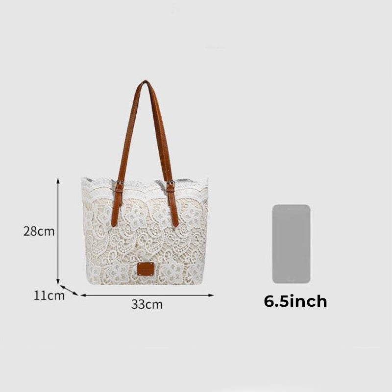 📢📢30% OFF !! ⏰Elegant Lace Large Capacity Tote Bag