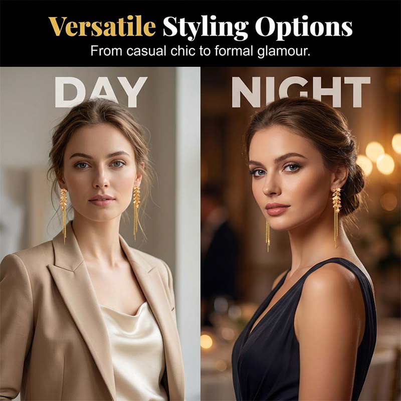📢📢30% OFF !! ⏰Elegant Wheat Tassel Earrings
