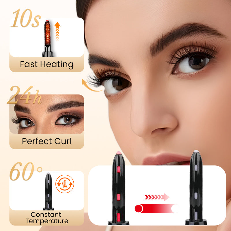 📢📢50 %  OFF !! ⏰Lash Lift Heated Lash Curling Tool-Natural Curl Long-lasting Effect