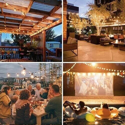 📢📢50% OFF !!!⏰Waterproof Solar Powered LED Outdoor String Lights