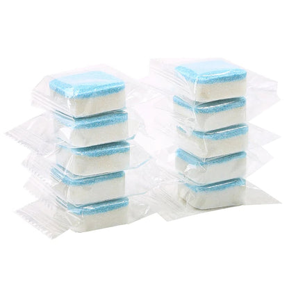 📢📢BUY 5 GET 5 FREE⏰ Washing Machine Deep Cleaning Tablets – Kills 99% of Bacteria, Removes Odors & Prevents Mold 🧽