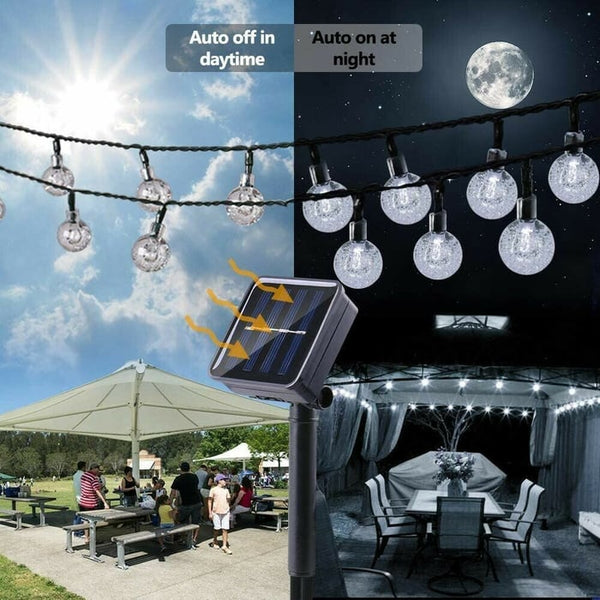 📢📢50% OFF !!!⏰Waterproof Solar Powered LED Outdoor String Lights