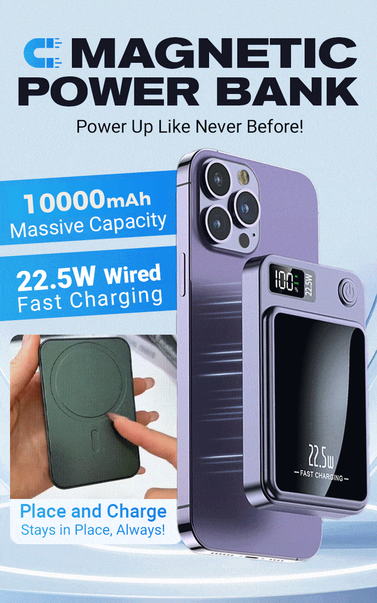 📢📢50% OFF!!⏰⚡Amazing Power Bank! ⚡10000mAh Ultra Slim Fast Charge Mobile Power