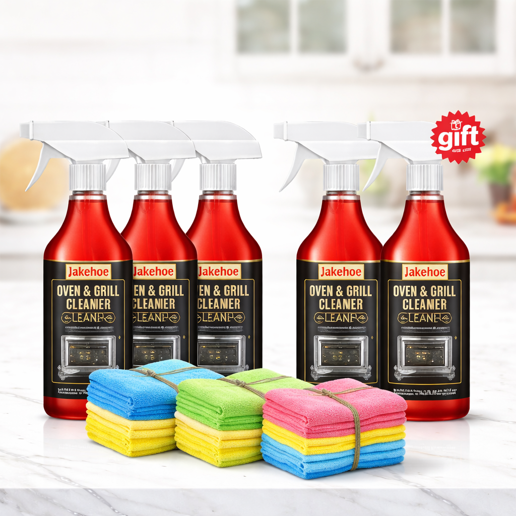 📢📢Buy 5 get 5 free⏰ Oven & Grill Cleaner Spray – Dissolves Grease in 5 Mins, No Scrubbing & Eliminates Odors