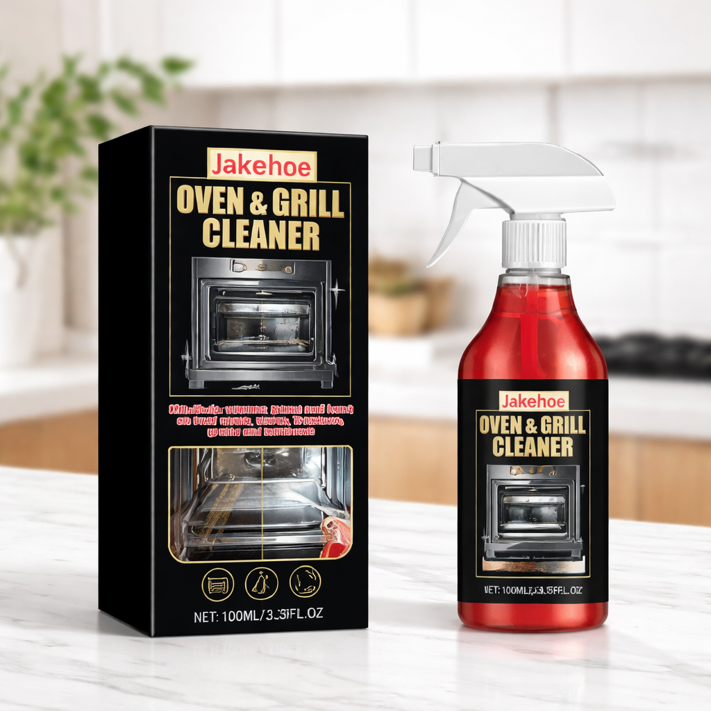 📢📢Buy 5 get 5 free⏰ Oven & Grill Cleaner Spray – Dissolves Grease in 5 Mins, No Scrubbing & Eliminates Odors