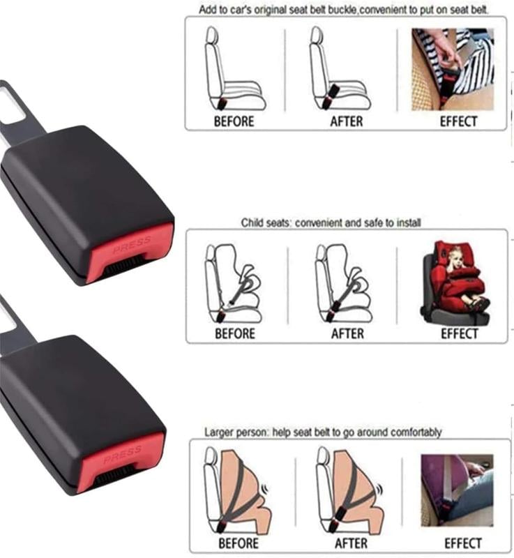 🎁2026 Limited Time Sale 49% Off 🎉Car Belt Buckle Extension Seat Belt Clips