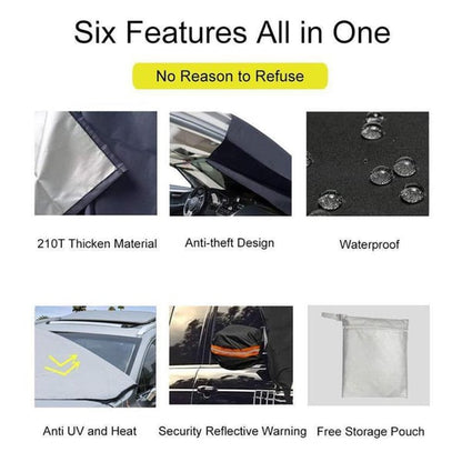 📢📢50%  OFF !!⏰Windshield Snow Cover Sunshade