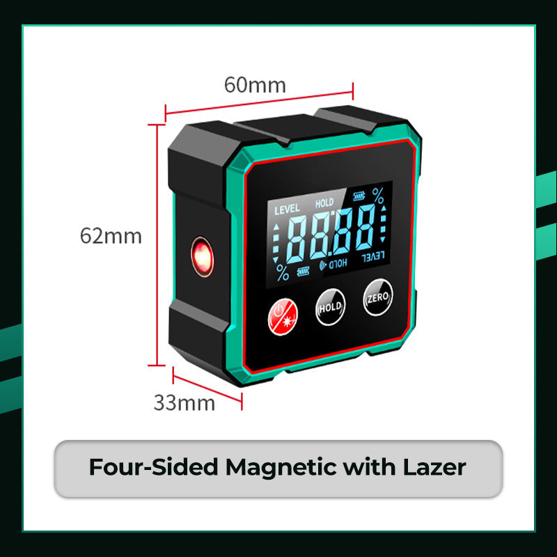 🔥 Free Shipping LAST DAY PROMOTION - 49%OFF 🔥 Magnetic Digital Angle Finder with Electronic Laser