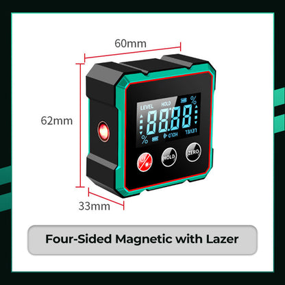 🔥 Free Shipping LAST DAY PROMOTION - 49%OFF 🔥 Magnetic Digital Angle Finder with Electronic Laser