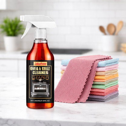 📢📢Buy 5 get 5 free⏰ Oven & Grill Cleaner Spray – Dissolves Grease in 5 Mins, No Scrubbing & Eliminates Odors