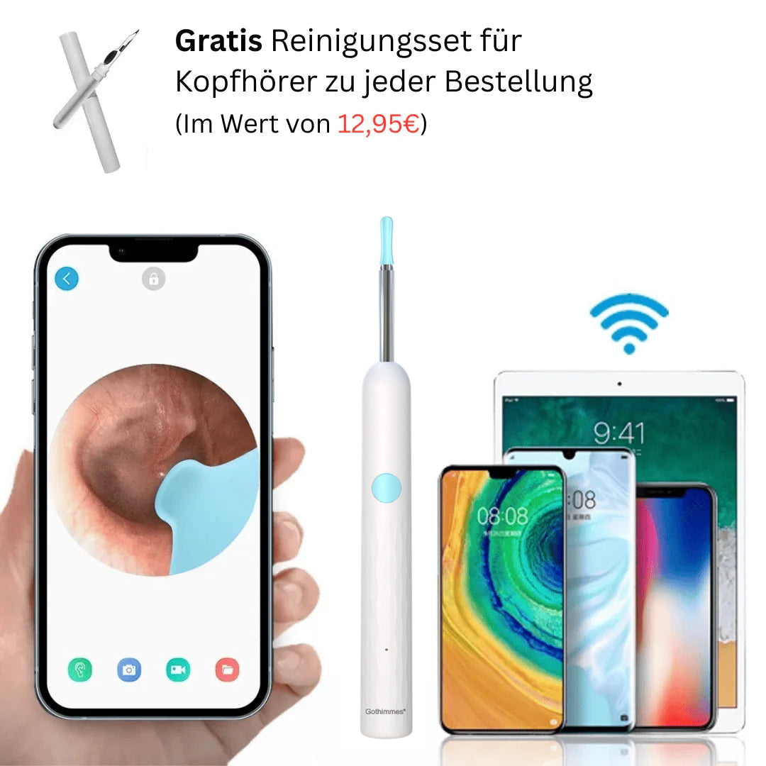 ⏳Limited time 50% discount💥Intelligent waterproof visual earwax remover