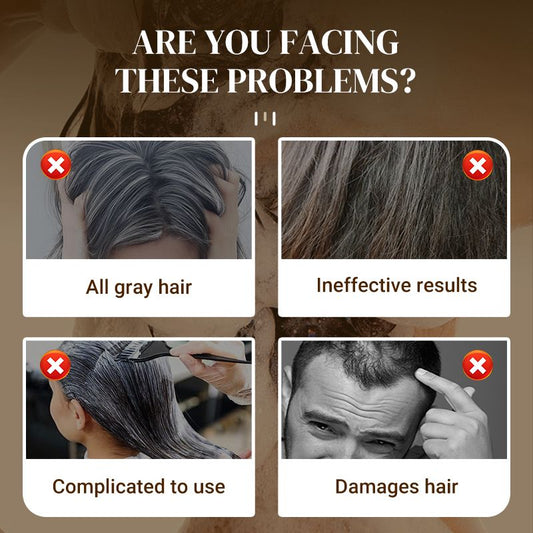 ❤️‍🔥Hot Sale 67% OFF✨Long Lasting Natural Hair Dye Shampoo