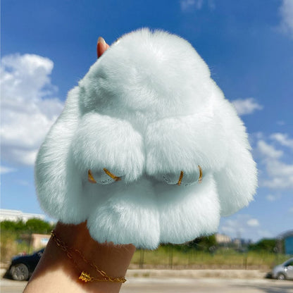 📢📢50%  OFF !! ⏰🐰Handmade Soft Bunny PomPom Charms