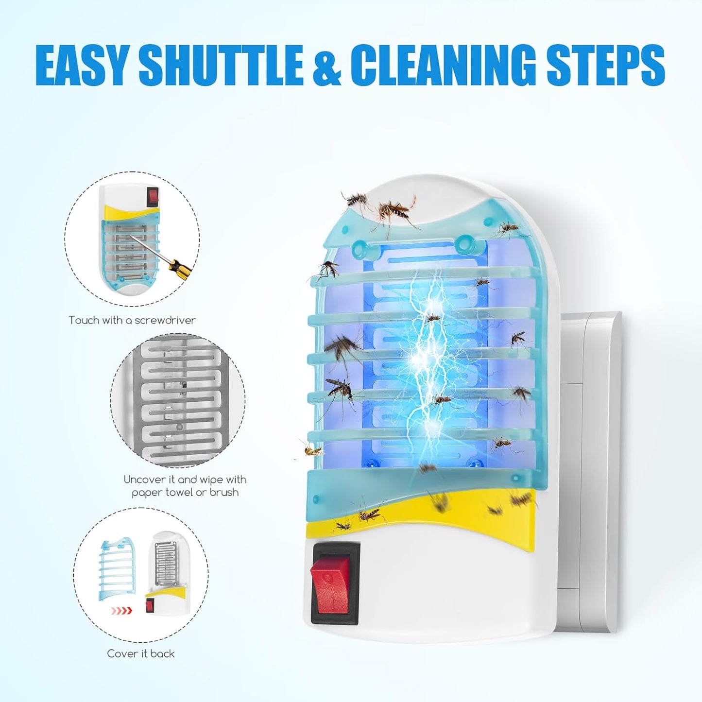 🦟Buy 1 Get 1 Free🦟Indoor Plug in Mosquito Killer Trap