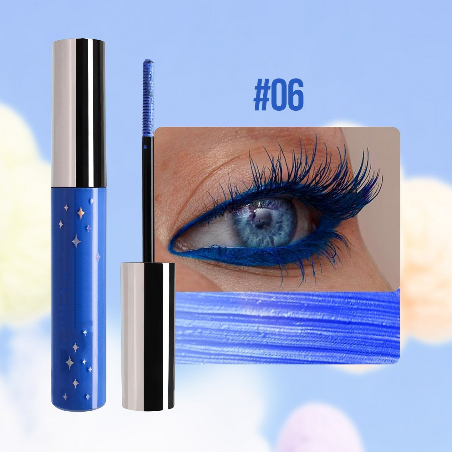 📢📢BUY 1 GET 1 FREE⏰ Waterproof Diamond Glitter Mascara - Long-lasting Curl, Sparkling Shine, Create Captivating Eyes!