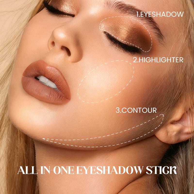 📢📢50% OFF !!!⏰🎁✨8 Colors Glitter Eyeshadow Stick Waterproof & Long-Wearing & Multi-Use