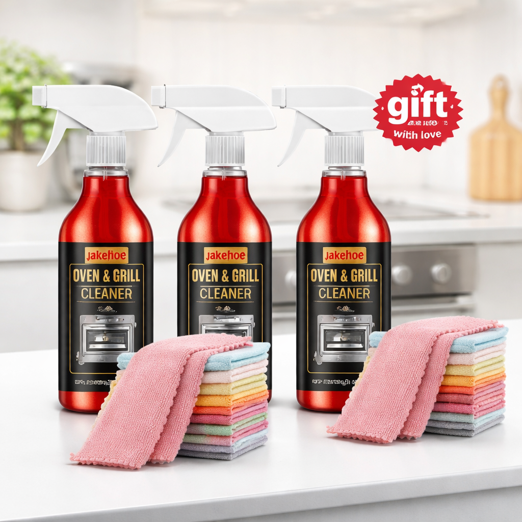 📢📢Buy 5 get 5 free⏰ Oven & Grill Cleaner Spray – Dissolves Grease in 5 Mins, No Scrubbing & Eliminates Odors
