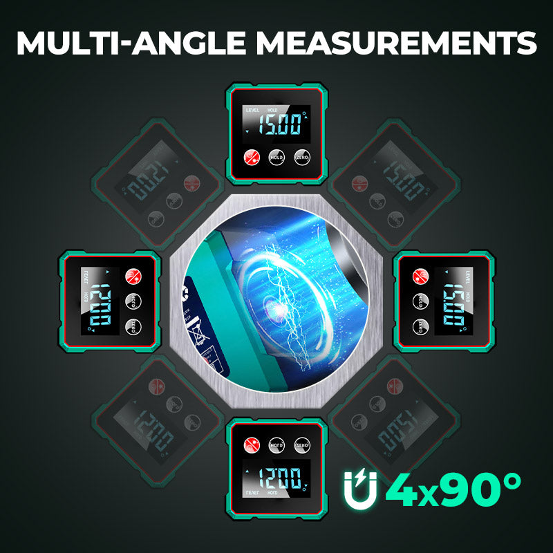 🔥 Free Shipping LAST DAY PROMOTION - 49%OFF 🔥 Magnetic Digital Angle Finder with Electronic Laser