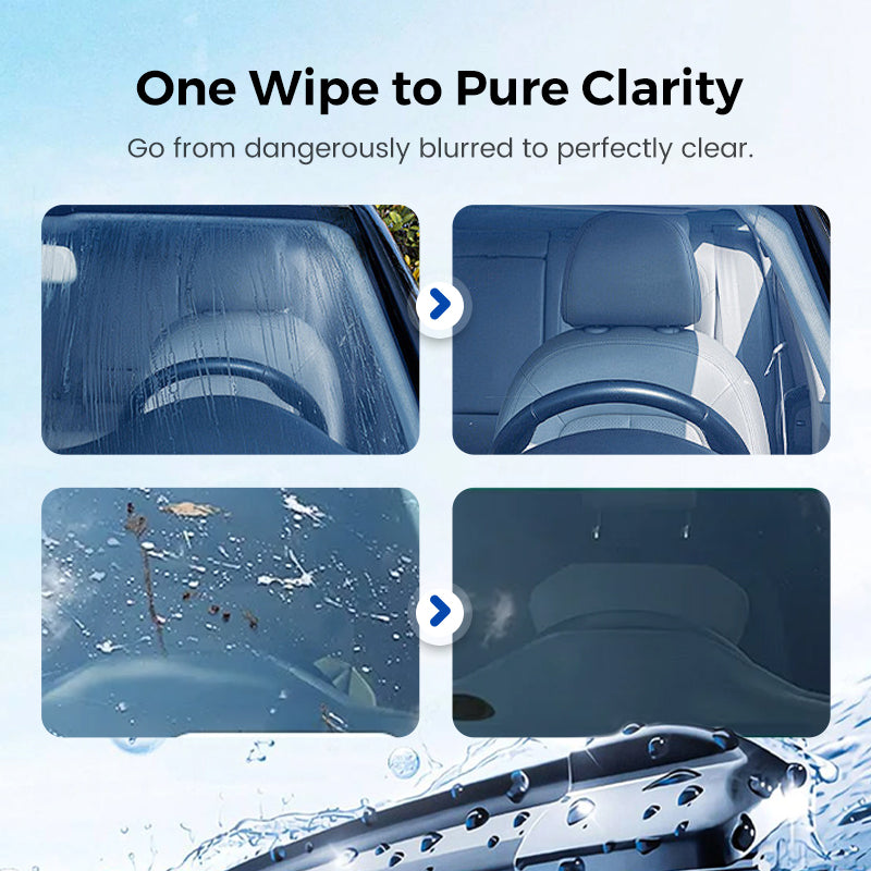 📢📢Buy 2 Get 1 Free⏰ Auto Glass Side Window Oil Film Removal Cleaner（50% OFF）