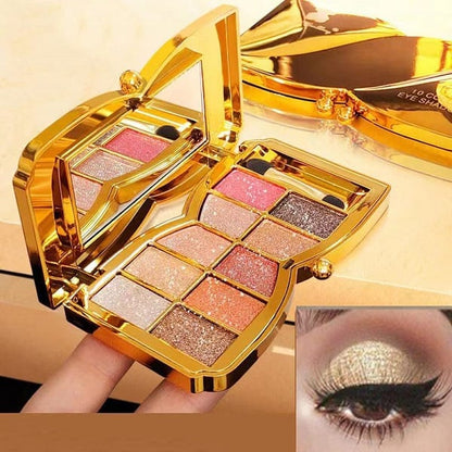 💗LAST DAY - BUY 1 GET 1 FREE💗10 Colors Glitter Shimmer Eyes Shadow Pallet