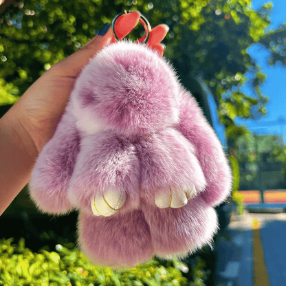 📢📢50%  OFF !! ⏰🐰Handmade Soft Bunny PomPom Charms