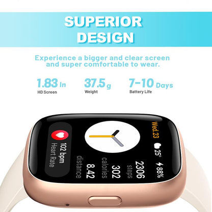 📢📢60%  OFF !! ⏰Smart Watch for Women Men, Fitness Tracker with Answer/Make Calls, Fitness Watch with Sleep Tracker/100 Sports/IP68 Waterproof Pedometer