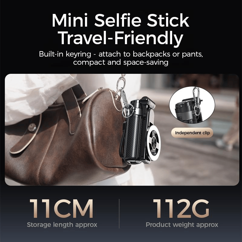 📢📢50%  OFF !! ⏰4-in-1 Magnetic Selfie Stick-360° Rotation & Portable Tripod✅