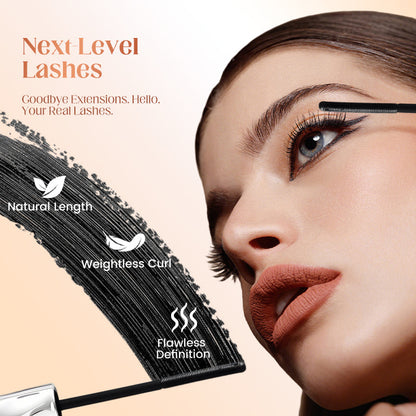 🎁 Buy 1 Get 1 FREE! ✨ Waterproof Fiber Mascara – Intense Length, Curl & Clump-Free Volume All Day 🌟